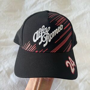 Alfa Romeo Racing F1 2022 Guanyu Zhou #24 Team Cap Black